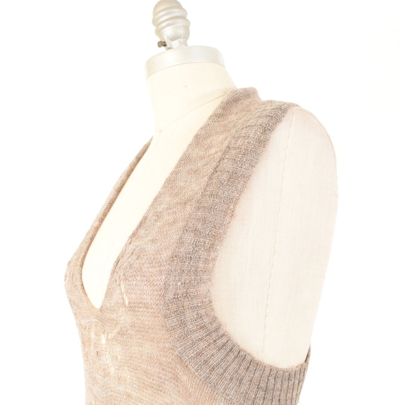 ❌SOLD❌Nanette Lepore Sheer Pointelle Sweater Tunic - Picture 2 of 6